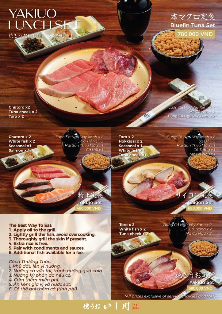 Set Lunch Menu_Yakiuo
